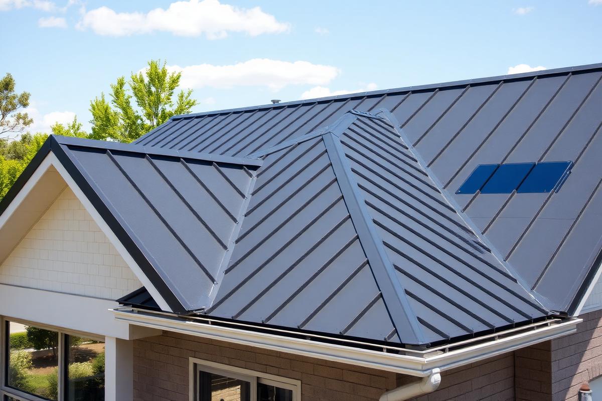 Standing Seam Metal sample